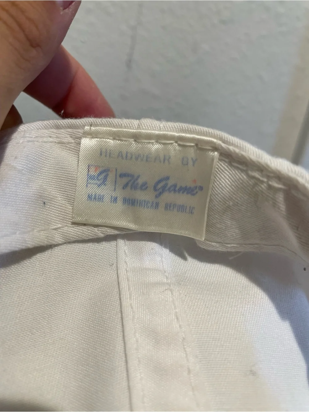 VTG 1993 The Game USC Trojans White Snapback Hat Green Underbrim NCAA